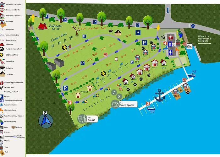 Vakantiehuis - Eiderufer 3 Suderstapel